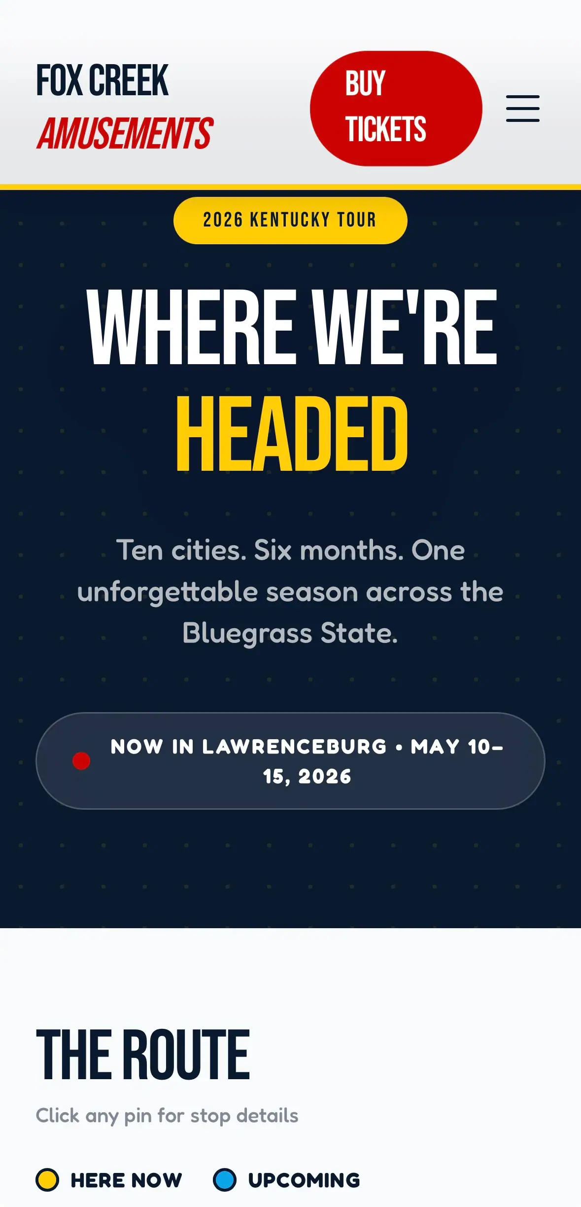 Live client site preview — mobile